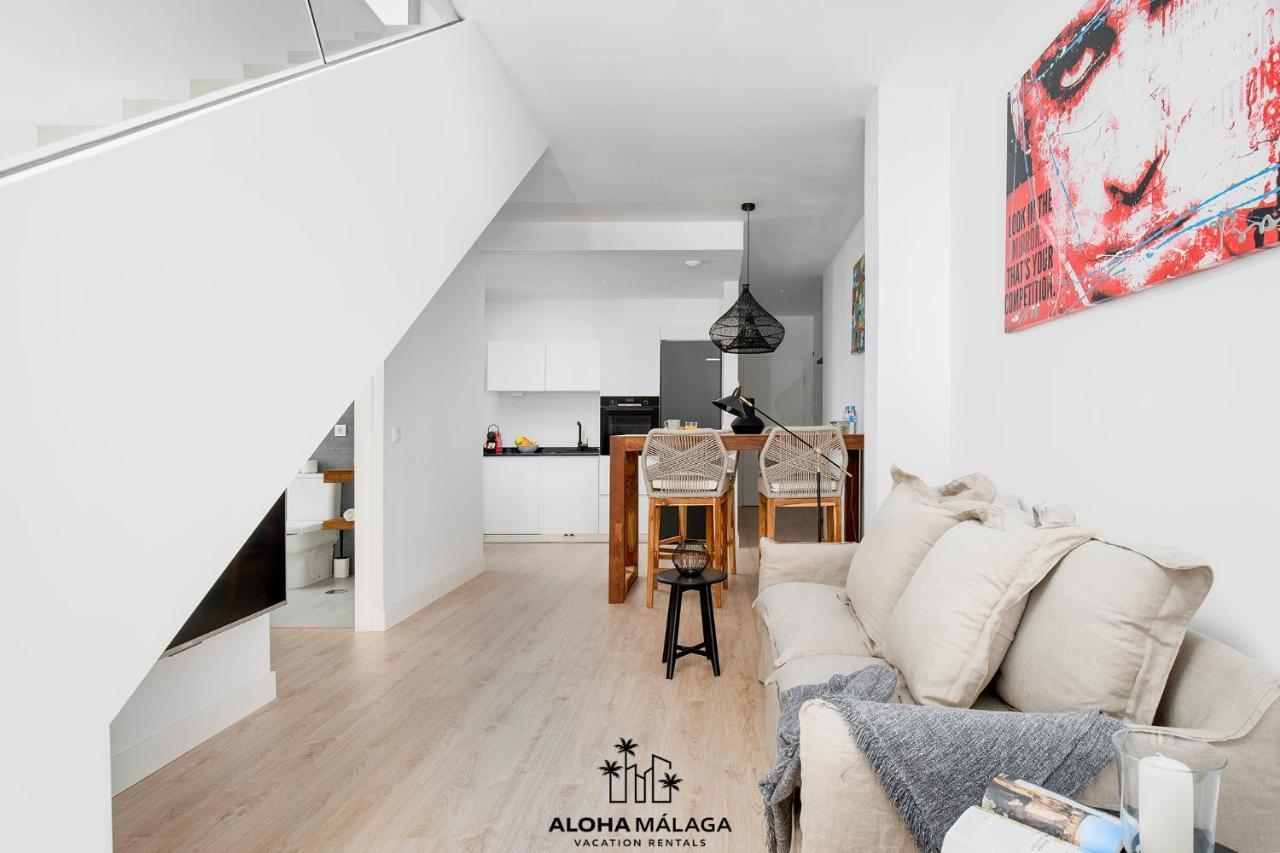 Luxury Duplex With Pool And Padel Court In Town Apartment Malaga Ngoại thất bức ảnh