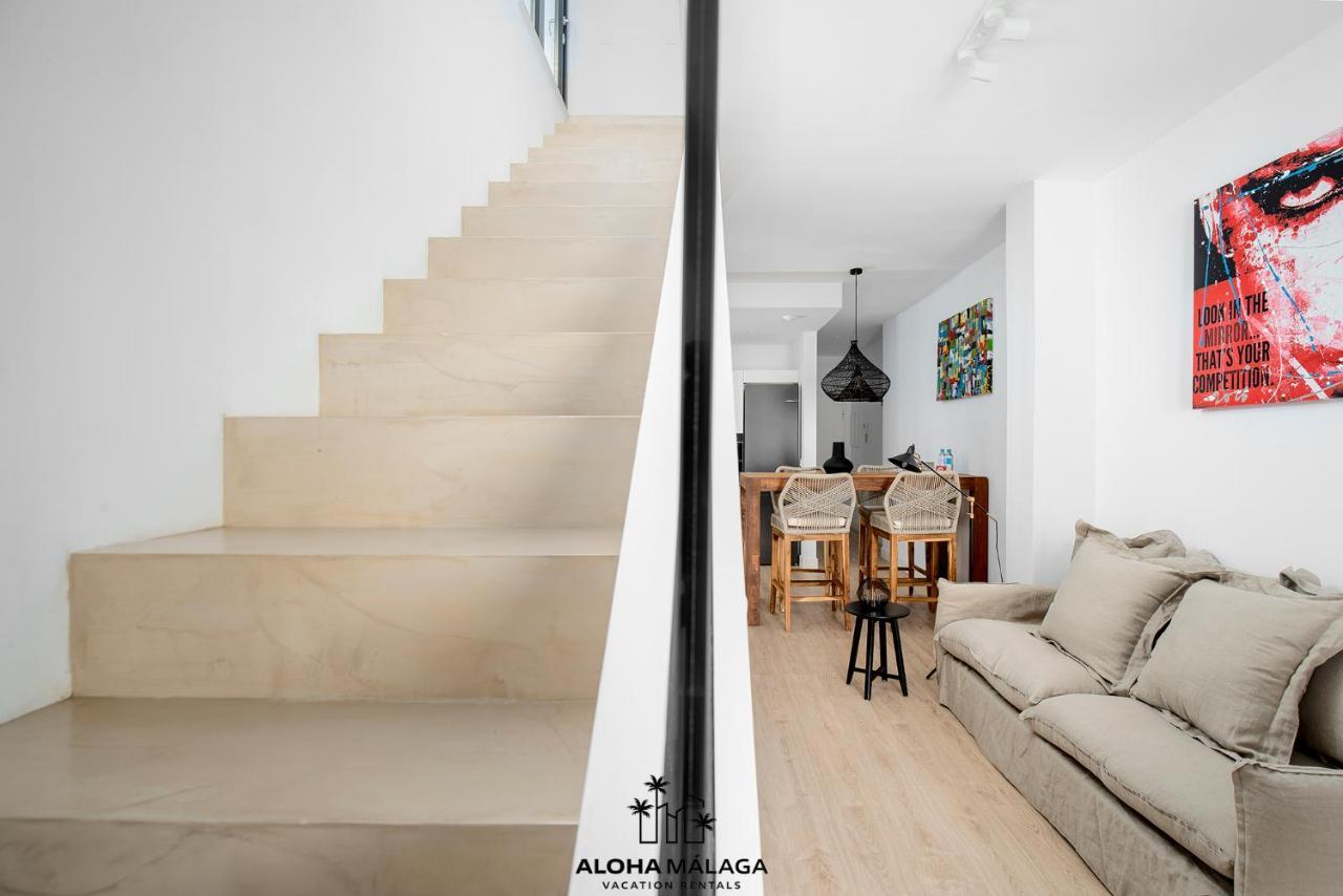 Luxury Duplex With Pool And Padel Court In Town Apartment Malaga Ngoại thất bức ảnh