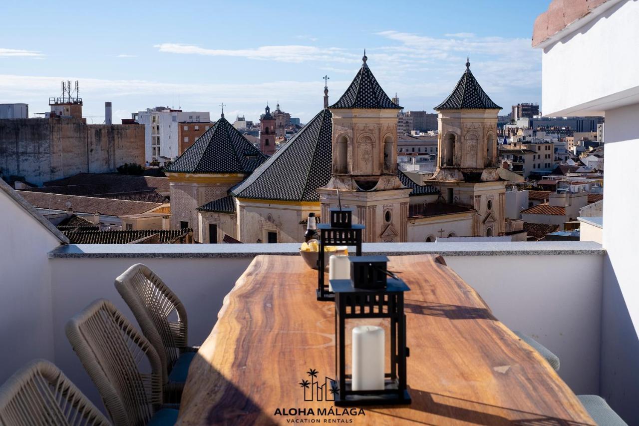 Luxury Duplex With Pool And Padel Court In Town Apartment Malaga Ngoại thất bức ảnh