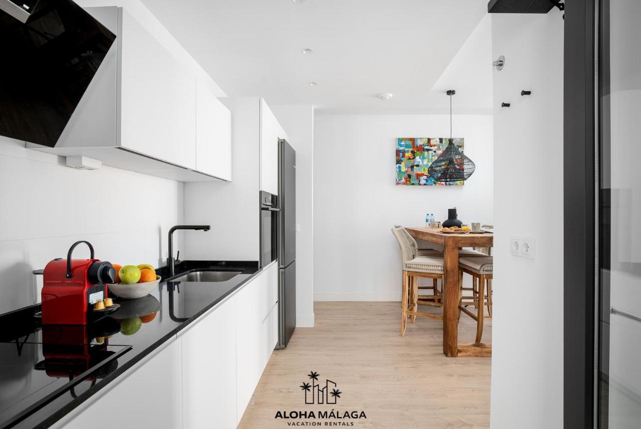 Luxury Duplex With Pool And Padel Court In Town Apartment Malaga Ngoại thất bức ảnh
