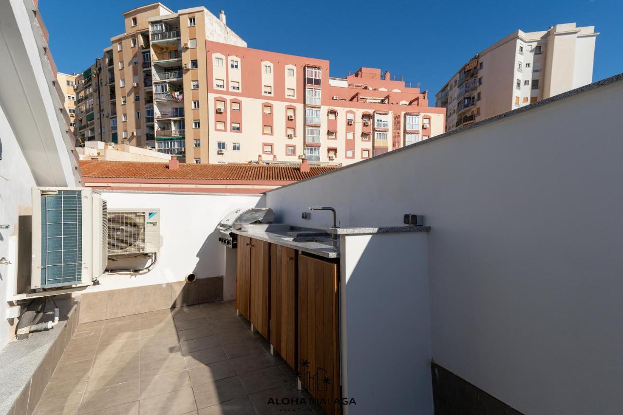 Luxury Duplex With Pool And Padel Court In Town Apartment Malaga Ngoại thất bức ảnh